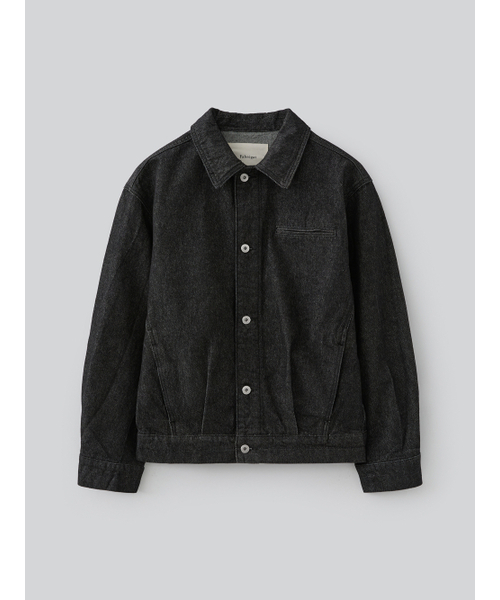 FABREGAT(ファブレガ)の「ロウシンチバッグデニムトラッカージャケット(ブラック)(デニムジャケット・レディース・その他・2/3)」の1枚目の写真