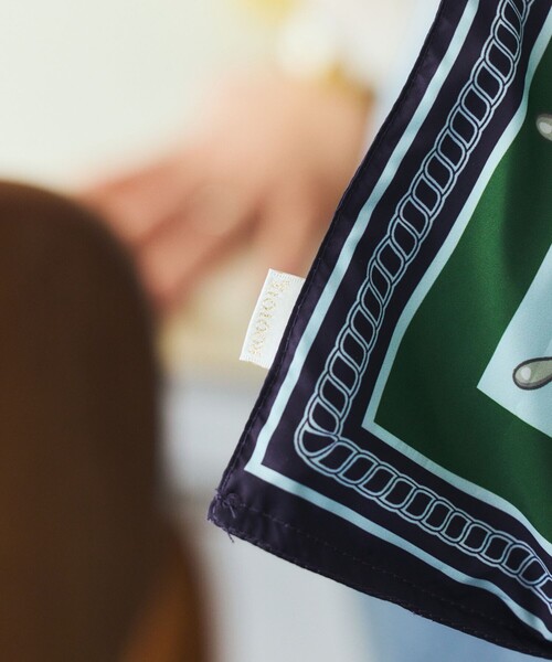 ROOTOTE（ルートート）の「ROOTOTE/ルートート LT.TABLO 50 A スカーフバッグ（トートバッグ・レディース・ネイビー/サックスブルー/ブラック・ONE SIZE）」の13枚目の写真