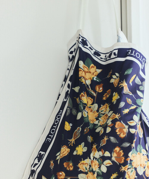 ROOTOTE(ルートート)の「ROOTOTE/ルートート LT.TABLO 50 A スカーフバッグ(トートバッグ・レディース・ネイビー/サックスブルー/ブラック/ゼブラ/レオパード・ONE SIZE)」の20枚目の写真