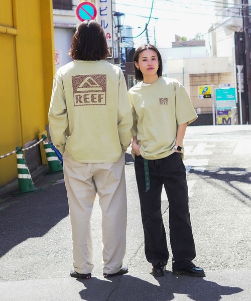REEF(リーフ)の「REEF 80S BOX LOGO SS T Tシャツ 【2026年春夏モデル】/リーフ半袖ロゴTシャツ(Tシャツ/カットソー・メンズ・ベージュ/ブルー/チャコールグレー・SMALL/X-LARGE/LARGE/MEDIUM)」の10枚目の写真