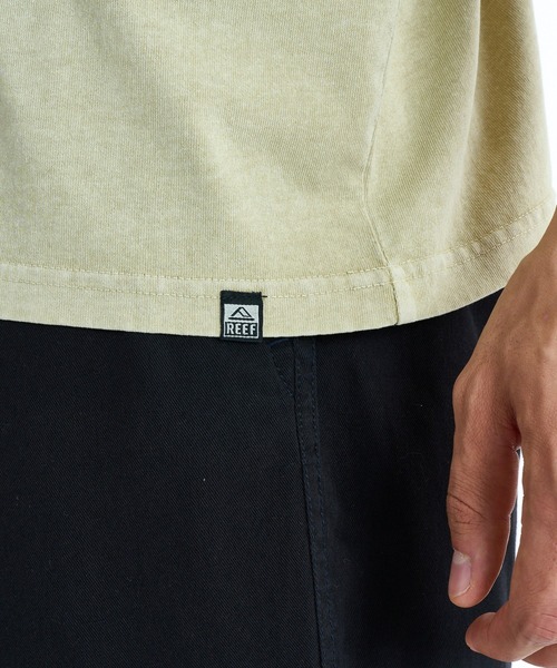 REEF(リーフ)の「REEF 80S BOX LOGO SS T Tシャツ 【2026年春夏モデル】/リーフ半袖ロゴTシャツ(Tシャツ/カットソー・メンズ・ベージュ/ブルー/チャコールグレー・SMALL/X-LARGE/LARGE/MEDIUM)」の14枚目の写真