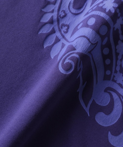 ZUCCa(ズッカ)の「WAVE FLOWER / S(Tシャツ/カットソー・レディース・ベージュ/ダークグレー/ブルー/ホワイト・XL/M size)」の8枚目の写真