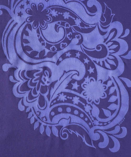 ZUCCa(ズッカ)の「WAVE FLOWER / S(Tシャツ/カットソー・レディース・ベージュ/ダークグレー/ブルー/ホワイト・XL/M size)」の9枚目の写真