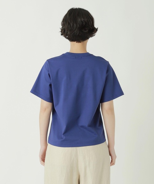 ZUCCa(ズッカ)の「WAVE FLOWER / S(Tシャツ/カットソー・レディース・ベージュ/ダークグレー/ブルー/ホワイト・XL/M size)」の12枚目の写真