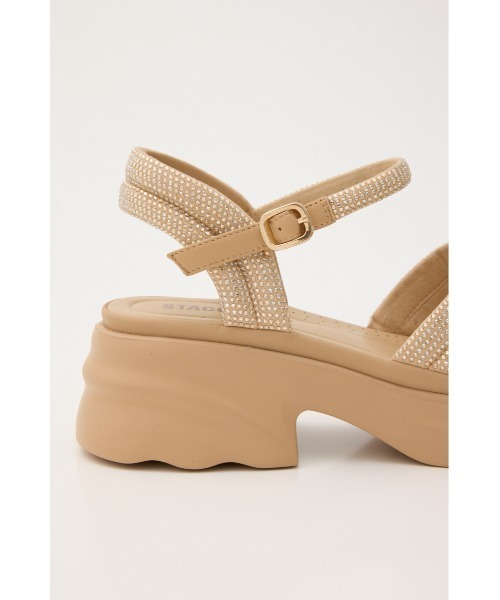 STACCATO(スタッカート)の「【再入荷】コスモパテッドソフティーコンフォートタンク(サンダル・レディース・ブラック/オレンジ系その他・24cm/23.5cm/23cm/22.5cm/24.5cm)」の7枚目の写真