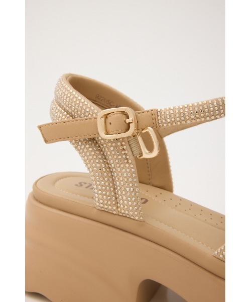 STACCATO(スタッカート)の「【再入荷】コスモパテッドソフティーコンフォートタンク(サンダル・レディース・ブラック/オレンジ系その他・24cm/23.5cm/23cm/22.5cm/24.5cm)」の10枚目の写真