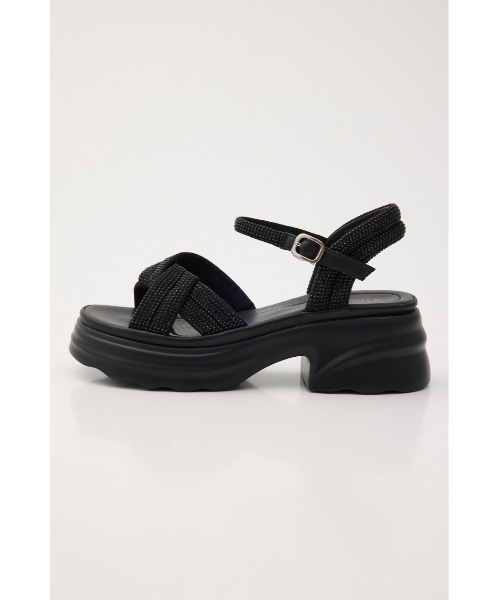 STACCATO(スタッカート)の「【再入荷】コスモパテッドソフティーコンフォートタンク(サンダル・レディース・ブラック/オレンジ系その他・24cm/23.5cm/23cm/22.5cm/24.5cm)」の13枚目の写真