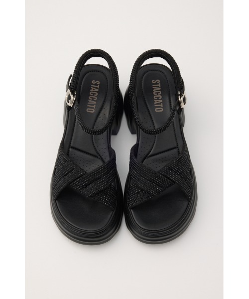 STACCATO(スタッカート)の「【再入荷】コスモパテッドソフティーコンフォートタンク(サンダル・レディース・ブラック/オレンジ系その他・24cm/23.5cm/23cm/22.5cm/24.5cm)」の14枚目の写真