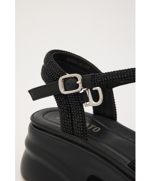 STACCATO(スタッカート)の「【再入荷】コスモパテッドソフティーコンフォートタンク(サンダル・レディース・ブラック/オレンジ系その他・24cm/23.5cm/23cm/22.5cm/24.5cm)」の20枚目の写真