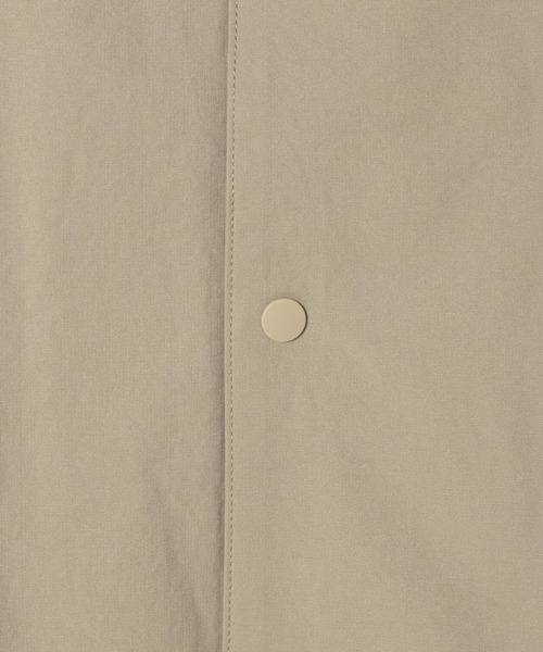 GLOBAL WORK（グローバルワーク）の「シーズンレステック/コーチシャツジャケット/643136（ブルゾン・メンズ・ブラック/ベージュ・SMALL/MEDIUM/LARGE/X-LARGE）」の12枚目の写真