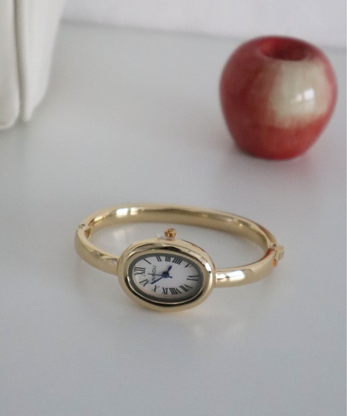 ammy.（エイミードット）の「【 ammy. / エイミードット 】 クラシック ローマン オーバル ウォッチ / 腕時計（アナログ腕時計・レディース・シルバー/シルバー系その他/ゴールド/ゴールド系その他・FREE）」の3枚目の写真