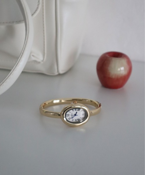 ammy.（エイミードット）の「【 ammy. / エイミードット 】 クラシック ローマン オーバル ウォッチ / 腕時計（アナログ腕時計・レディース・シルバー/シルバー系その他/ゴールド/ゴールド系その他・FREE）」の5枚目の写真