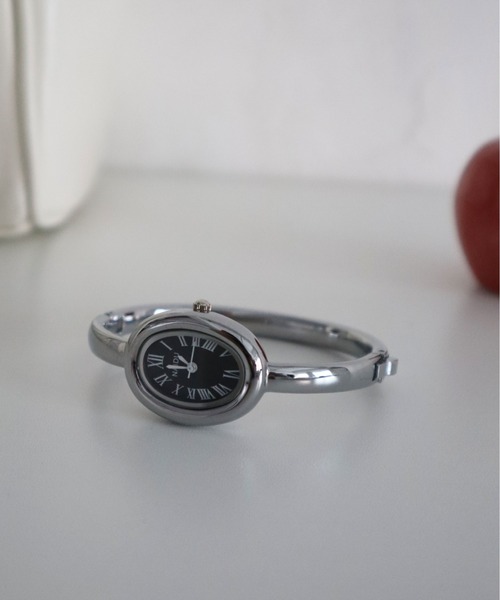 ammy.（エイミードット）の「【 ammy. / エイミードット 】 クラシック ローマン オーバル ウォッチ / 腕時計（アナログ腕時計・レディース・シルバー/シルバー系その他/ゴールド/ゴールド系その他・FREE）」の7枚目の写真