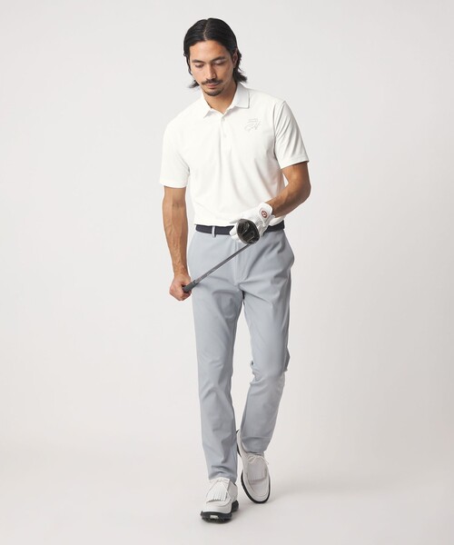 UNITED ARROWS GOLF（ユナイテッドアローズゴルフ）の「メンズ レギュラー カノコ ポロシャツ UV 吸水速乾（ポロシャツ・メンズ・その他1/ホワイト/ブラック/ケリーグリーン/ダークグリーン/ライトブルー・M/L/XL）」の11枚目の写真