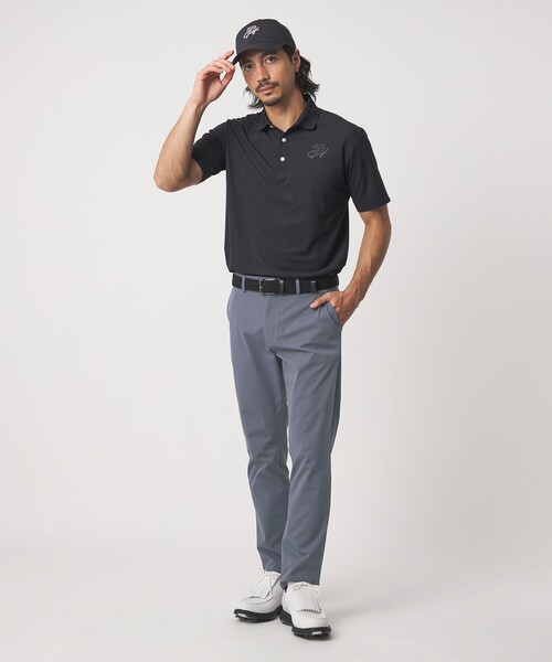 UNITED ARROWS GOLF（ユナイテッドアローズゴルフ）の「メンズ レギュラー カノコ ポロシャツ UV 吸水速乾（ポロシャツ・メンズ・その他1/ホワイト/ブラック/ケリーグリーン/ダークグリーン/ライトブルー・M/L/XL）」の13枚目の写真