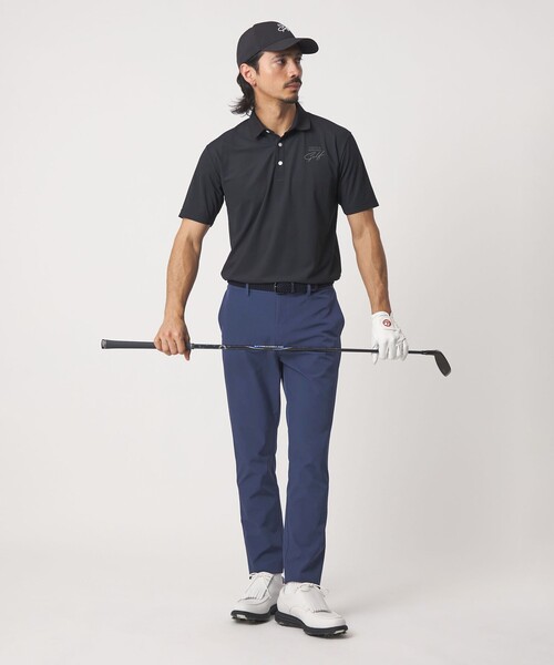 UNITED ARROWS GOLF（ユナイテッドアローズゴルフ）の「メンズ レギュラー カノコ ポロシャツ UV 吸水速乾（ポロシャツ・メンズ・その他1/ホワイト/ブラック/ケリーグリーン/ダークグリーン/ライトブルー・M/L/XL）」の19枚目の写真