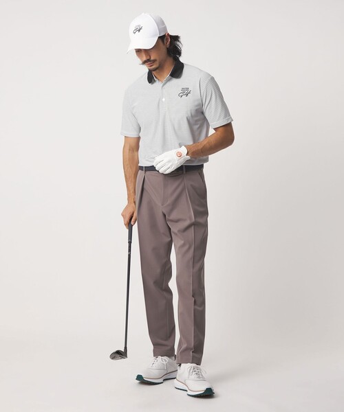 UNITED ARROWS GOLF（ユナイテッドアローズゴルフ）の「メンズ レギュラー カノコ ポロシャツ UV 吸水速乾（ポロシャツ・メンズ・その他1/ホワイト/ブラック/ケリーグリーン/ダークグリーン/ライトブルー・M/L/XL）」の22枚目の写真