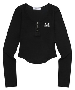 Mardi Mercredi ラクーン　ブレンド　Vネック　カーディガン Mardi Mercredi（マルディメクルディ） カーディガン RACCOON BLENDED