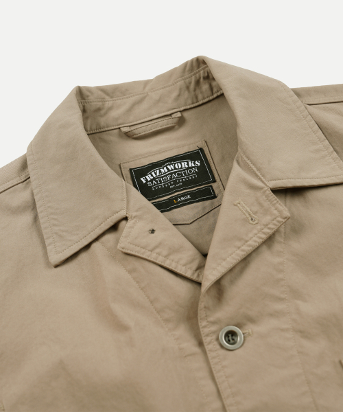 FRIZMWORKS(フリズムワークス)の「RELAXED COVERALL JACKET _ BEIGE(その他アウター・メンズ・その他・SMALL/MEDIUM/LARGE/X-LARGE)」の4枚目の写真