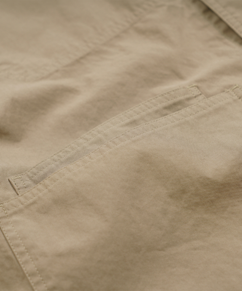 FRIZMWORKS(フリズムワークス)の「RELAXED COVERALL JACKET _ BEIGE(その他アウター・メンズ・その他・SMALL/MEDIUM/LARGE/X-LARGE)」の7枚目の写真
