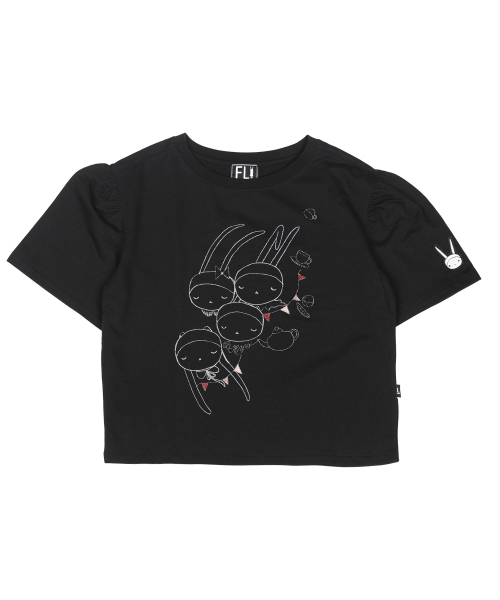 FIFI LAPIN(フィフィラパン)の「レディース パフスリーブ 半袖Tシャツ/FS7WT72W ピンク(Tシャツ/カットソー・レディース・その他・FREE)」の4枚目の写真