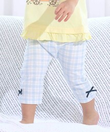 SLAP SLIP | 【スララク/防汚加工】前後フリーで時短!パパパッと穿ける7分丈前向きパンツ(80~120cm)(その他パンツ)