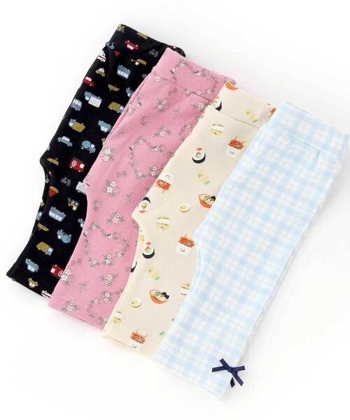 SLAP SLIP（スラップスリップ）の「【スララク/防汚加工】前後フリーで時短!パパパッと穿ける7分丈前向きパンツ(80~120cm)（その他パンツ・キッズ・ピンク/ホワイト/ブルー/オフホワイト/イエロー/ブルー系その他/ネイビー/ブラック・100cm/80ｃｍ/120cm/90cm/110cm）」の10枚目の写真