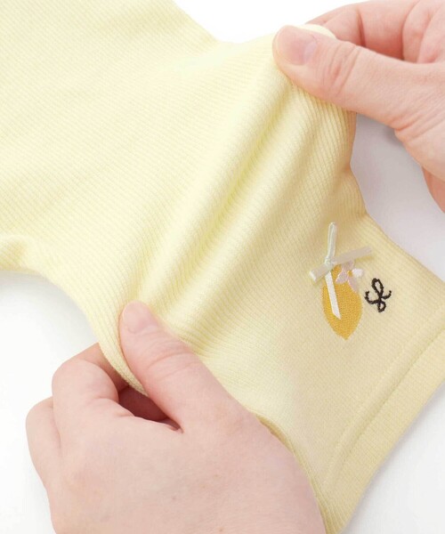 SLAP SLIP（スラップスリップ）の「【スララク/防汚加工】前後フリーで時短!パパパッと穿ける7分丈前向きパンツ(80~120cm)（その他パンツ・キッズ・ピンク/ホワイト/ブルー/オフホワイト/イエロー/ブルー系その他/ネイビー/ブラック・100cm/80ｃｍ/120cm/90cm/110cm）」の14枚目の写真