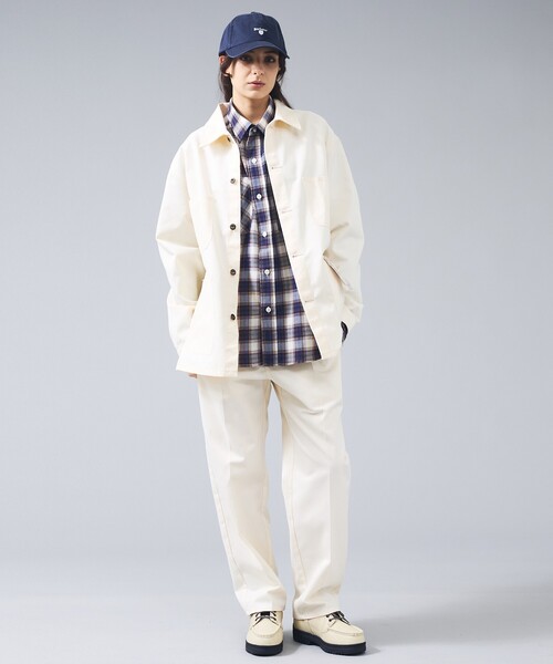 UNIVERSAL OVERALL（ユニバーサルオーバーオール）の「【UNIVERSAL OVERALL / ユニバーサルオーバーオール】 PTG-03　STANDARD fit / ペインターパンツ / ワークパンツ（その他パンツ・メンズ・ネイビー/アイボリー・32/34）」の16枚目の写真