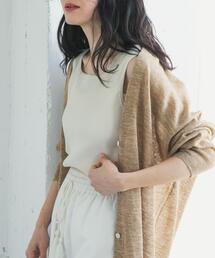 URBAN RESEARCH DOORS | 針抜きテレコスクエアタンクトップ(タンクトップ)