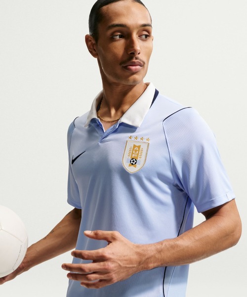 NIKE(ナイキ)の「NIKE Dri-FIT Soccer Uruguay Replica Jersey / ナイキ Dri-FIT サッカー ウルグアイ レプリカ ユニフォーム【SP】(ジャージ・メンズ・ブルー・M/L/XL/XXL)」の3枚目の写真