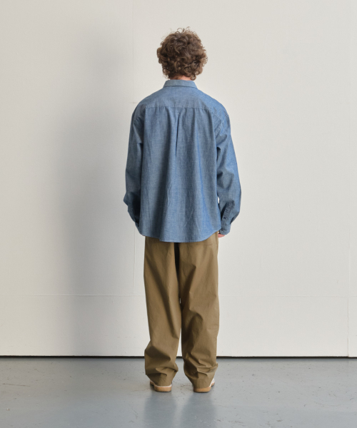 HORLISUN(ホーリーサン)の「Jane Chambray Shirt Normal Navy(シャツ/ブラウス・レディース・その他・SMALL/MEDIUM/LARGE)」の9枚目の写真