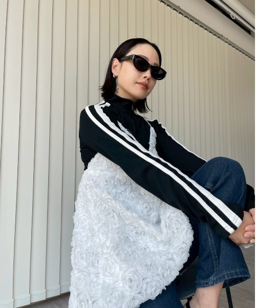 AMAIL（アマイル）の「Airy Flare Dress（ワンピース・レディース・ブラック・FREE）」の10枚目の写真