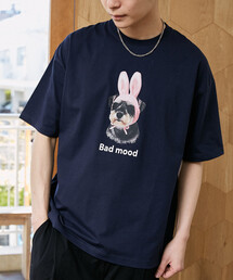 FREAK'S STORE（フリークスストア）の「PUBLUX/パブリュクス ＜機能性素材＞Bad mood ドッグプリント Tシャツ　限定展開（Tシャツ/カットソー）」