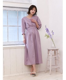 fifth | 【cho____07セレクト】 Vネックウエスト切替ワンピース(ワンピース)