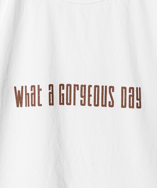 FUNG（ファング）の「＜FUNG＞GORGEOUS Tシャツ ホワイト（Tシャツ/カットソー・メンズ・ホワイト・S/M）」の5枚目の写真