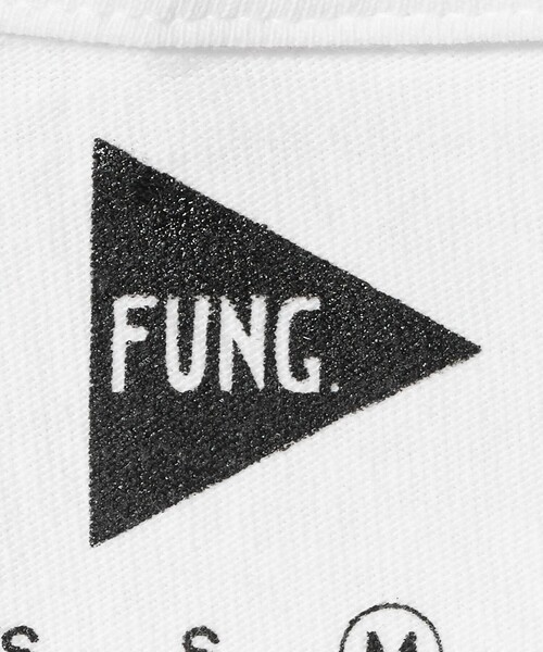 FUNG（ファング）の「＜FUNG＞GORGEOUS Tシャツ ホワイト（Tシャツ/カットソー・メンズ・ホワイト・S/M）」の8枚目の写真