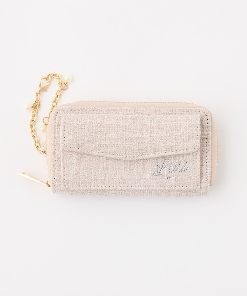 LouLoumei（ルルミー）の「【LouLoumei】アクリルスタンドケース（ポーチ・レディース・ピンクベージュ/サックスブルー/ブラック/アイボリー・FREE）」の4枚目の写真