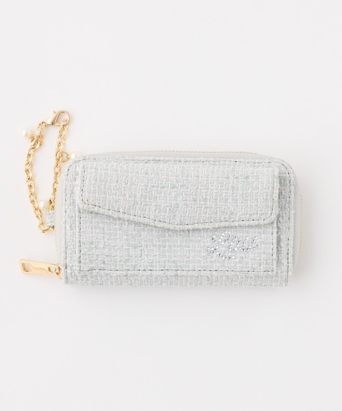 LouLoumei（ルルミー）の「【LouLoumei】アクリルスタンドケース（ポーチ・レディース・ピンクベージュ/サックスブルー/ブラック/アイボリー・FREE）」の3枚目の写真