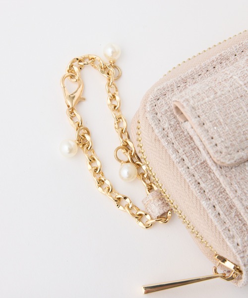 LouLoumei（ルルミー）の「【LouLoumei】アクリルスタンドケース（ポーチ・レディース・ピンクベージュ/サックスブルー/ブラック/アイボリー・FREE）」の8枚目の写真