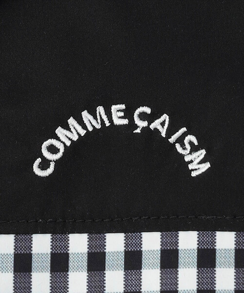 COMME CA ISM(コムサイズム)の「【撥水加工】洗える ポケッタブルパーカー(ブルゾン・キッズ・ブラック/チェック・150cm/130cm/120cm)」の19枚目の写真