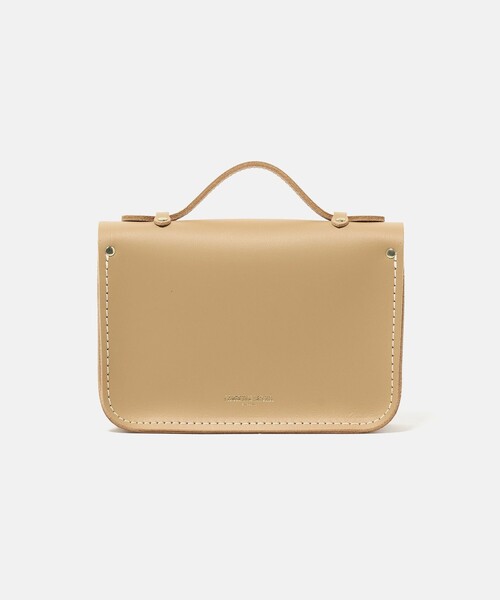 ODETTE E ODILE（オデットエオディール）の「＜CAMBRIDGE SATCHEL＞ TheMini（ショルダーバッグ・レディース・ベージュ・FREE）」の4枚目の写真