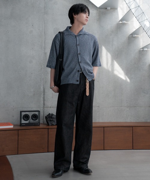 nonchan1969３月５日まで、ブラウス、カーデガン ブラウス風Vネックカーディガン【洗濯機OK】（2002610886