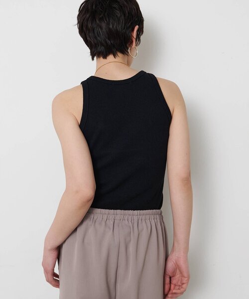 Whim Gazette（ウィムガゼット）の「ヴィンテージテレコタンク（タンクトップ・レディース・ブラック/カーキ/オフホワイト/ブラウン/ベージュ・FREE）」の20枚目の写真