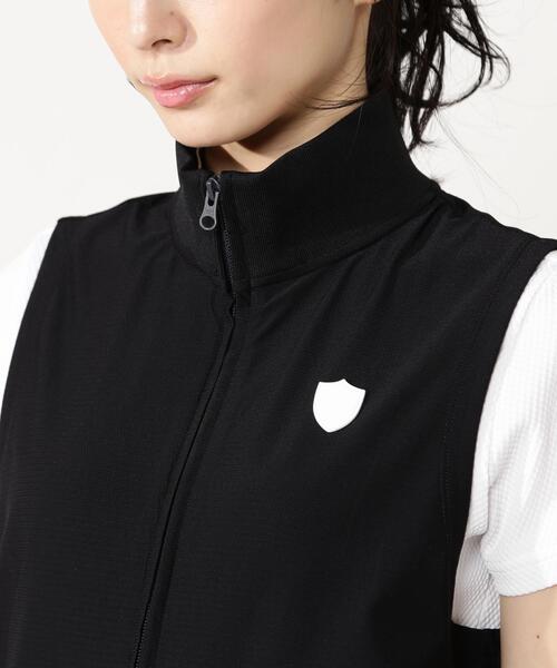 PEARLY GATES(パーリーゲイツ)の「【PEARLY GATES】AIR TOOL LIGHT360ストレッチ(ベスト・レディース・ピンク/ネイビー・SMALL/LARGE/MEDIUM)」の5枚目の写真