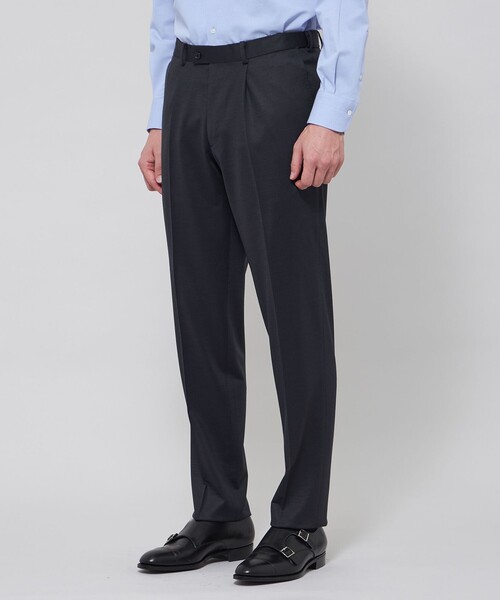 MACKINTOSH LONDON(マッキントッシュ ロンドン)の「【FLEX JERSEY】ハイゲージジャカードセットアップパンツ(その他パンツ・メンズ・ネイビー・78/82/86/90)」の7枚目の写真