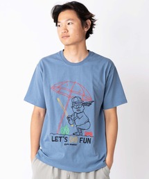 7.4oz LETS DO FUN 刺繍TEE
