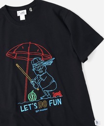 7.4oz LETS DO FUN 刺繍TEE