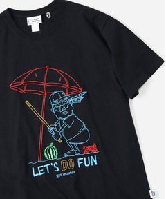 7.4oz LETS DO FUN 刺繍TEE