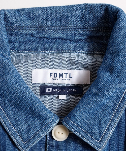FDMTL（ファンダメンタル）の「【FDMTL】PACHWORK COVERALL JACKET 3YR WASH（デニムジャケット・メンズ・インディゴブルー・4/3）」の8枚目の写真